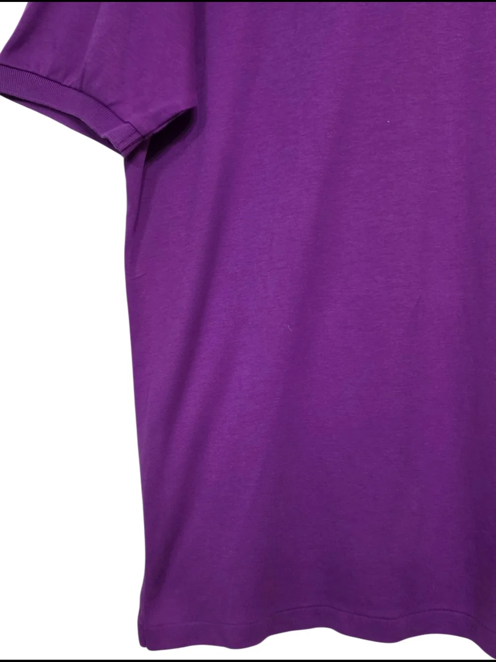 Vintage 90s Polo Ralph Lauren Men's XL Purple Polo Shirt Green Pony